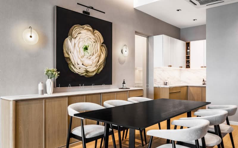 Servis Apartment untuk Dijual di VIO Serviced Apartments @ SetiaWalk - James Chong - Dining Room - PropertyGuru.com.my