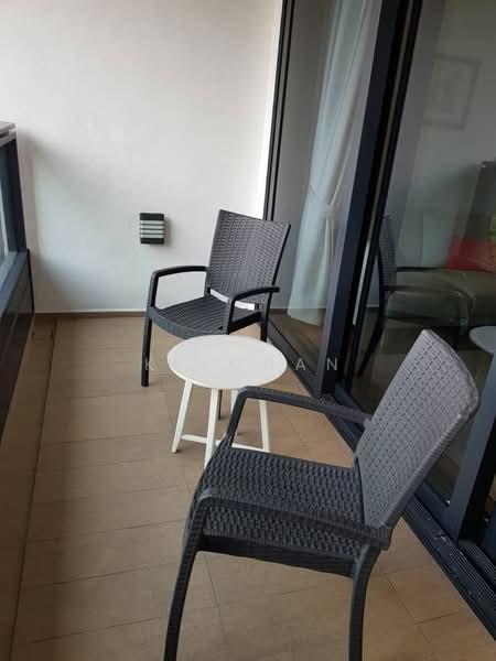 Kediaman Servis untuk Disewa di Arcoris Residences - KS Chan - Balcony - PropertyGuru.com.my