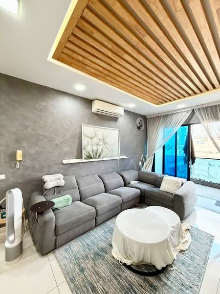 Kondominium untuk Disewa di Dua Menjalara - Rex Tan - Living Room - PropertyGuru.com.my