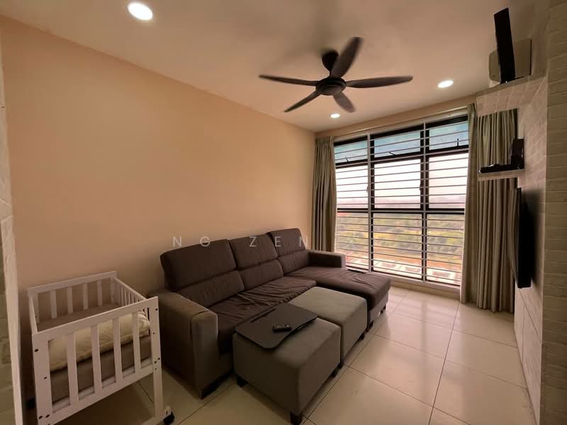 Service Residence for Rent at The Garden Residences - NG ZEN XI - Living Room - PropertyGuru.com.my