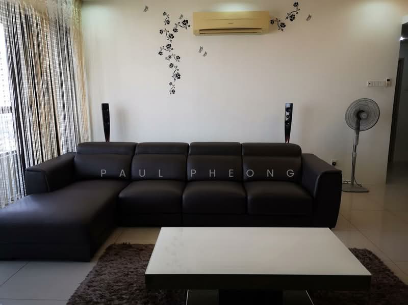Servis Apartment untuk Disewa di Birch Regency @ Penang Times Square - Paul Pheong - Living Room - PropertyGuru.com.my