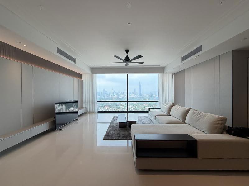 Kediaman Servis untuk Disewa di Crown Residences @ Pavilion Damansara Heights - Carmen Choy - Living Room - PropertyGuru.com.my
