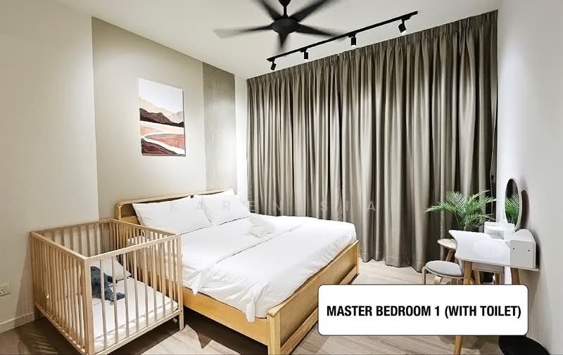 Servis Apartment untuk Disewa di Emerald 9 - KAREN SIA - Master Bedroom - PropertyGuru.com.my