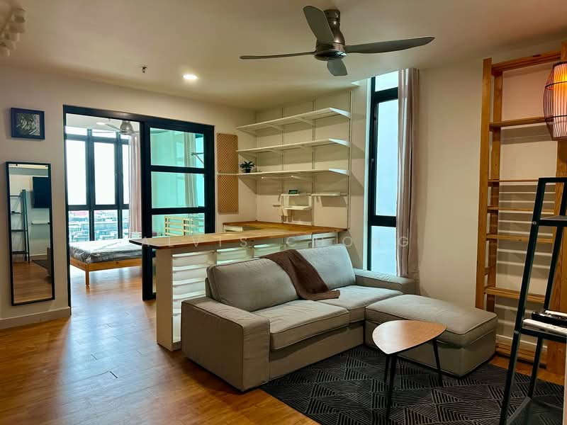 Service Residence for Rent at H2O Residences - Alvis Chong - Living Room - PropertyGuru.com.my