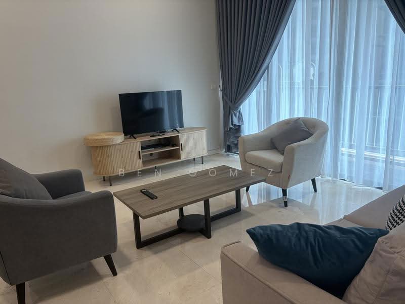 Kediaman Servis untuk Disewa di Vogue Suites One - Ben Gomez - Living Room - PropertyGuru.com.my