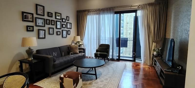 Service Residence for Sale at The Mews - Nicole Soo - Living Room - PropertyGuru.com.my