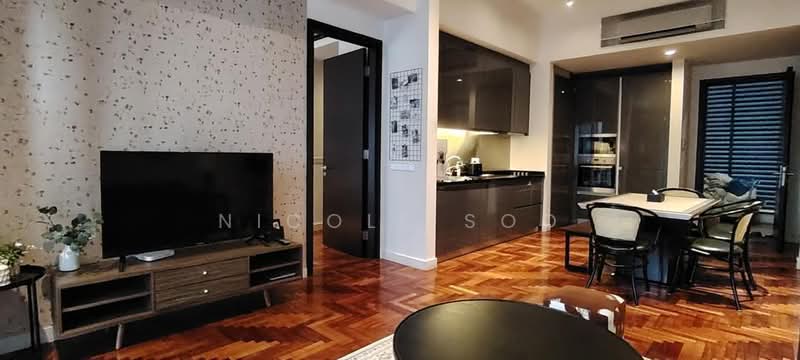 Service Residence for Sale at The Mews - Nicole Soo - Living Room - PropertyGuru.com.my