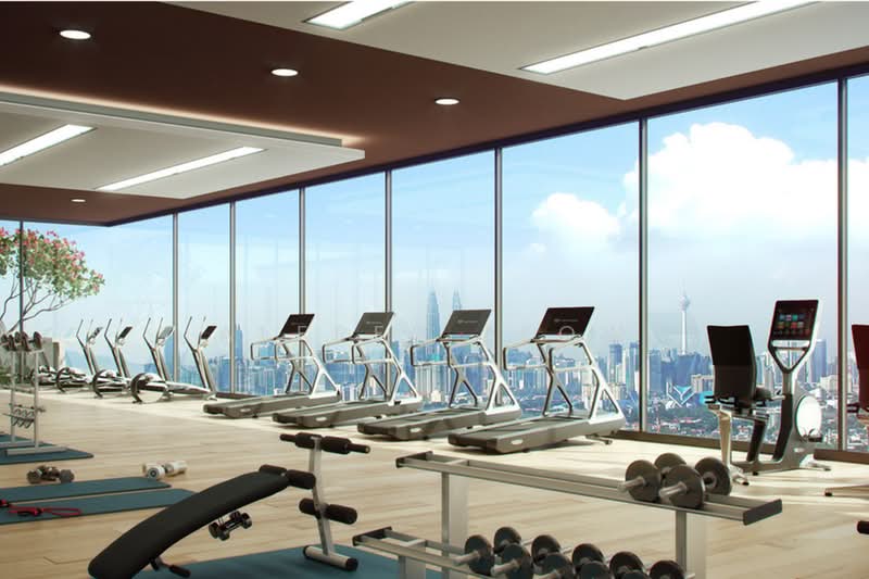 Kondominium untuk Disewa di KL Traders Square - Alfred Leow - Gym - PropertyGuru.com.my
