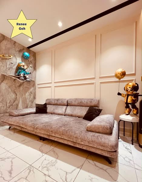 Kondominium untuk Disewa di QuayWest Residence - Renee Goh - Living Room - PropertyGuru.com.my