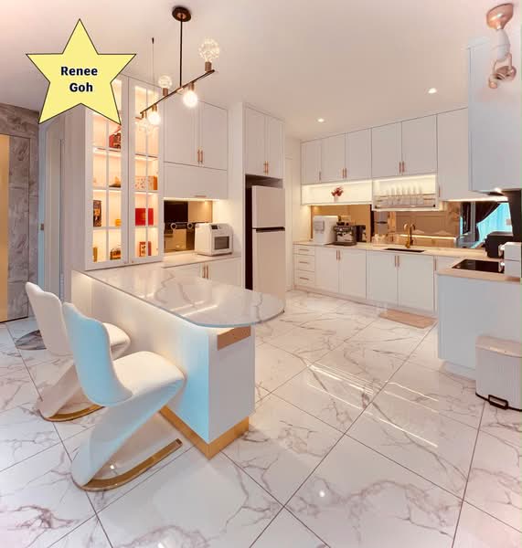 Kondominium untuk Disewa di QuayWest Residence - Renee Goh - Kitchen - PropertyGuru.com.my