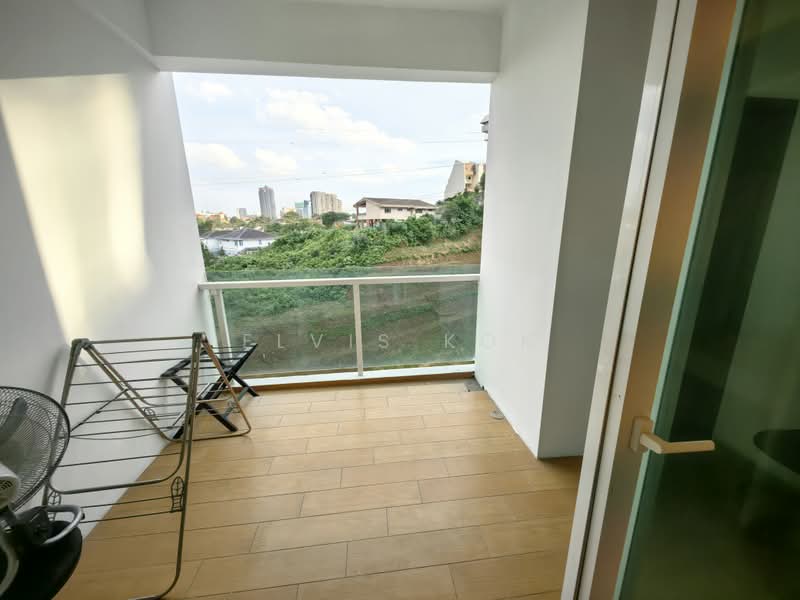 Service Residence for Sale at Chelsea @ Plaza Damas 3 - Elvis Kok - Balcony - PropertyGuru.com.my