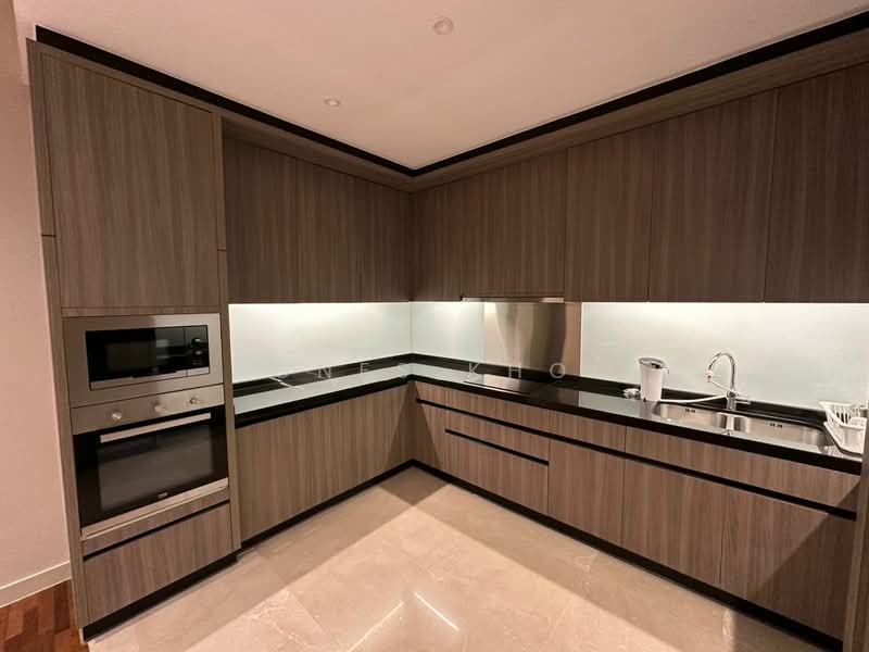 Service Residence for Rent at Straits Residences - Agnes Khoo - Kitchen - PropertyGuru.com.my
