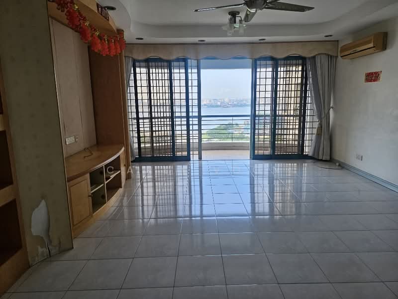 Kondominium untuk Dijual di The Straits View Condominium - Carly Voon - Living Room - PropertyGuru.com.my
