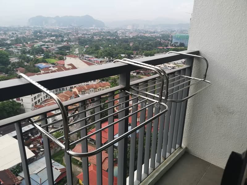 Service Residence for Sale at KL Traders Square - Ivy Heng - Balcony - PropertyGuru.com.my