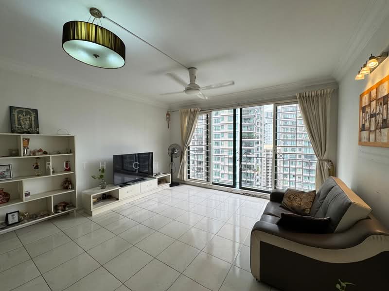 Condominium for Sale at Vista Kiara - Ruth Chin May Lan - Living Room - PropertyGuru.com.my