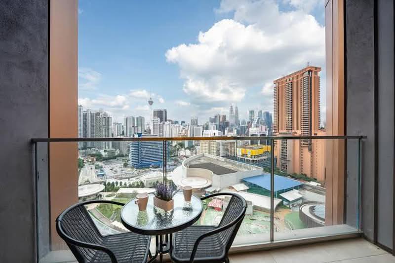 Servis Apartment untuk Dijual di Lucentia Residences - Kylie Lee - Balcony - PropertyGuru.com.my