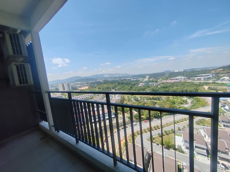 Service Residence for Rent at Mori Residences 2 - Yean Ma - Balcony - PropertyGuru.com.my
