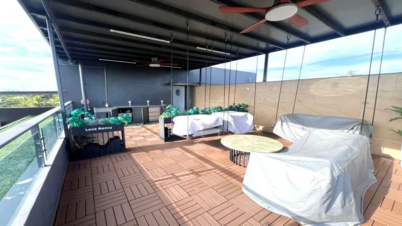 Rumah Kluster untuk Disewa di Forest City (Gelang Patah) - JP Lee - Balcony - PropertyGuru.com.my