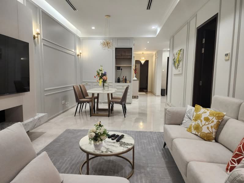 Service Residence for Rent at The Manor - Simone Ngo - Living Room - PropertyGuru.com.my