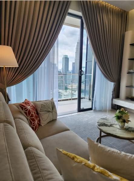 Service Residence for Rent at The Manor - Simone Ngo - Living Room - PropertyGuru.com.my