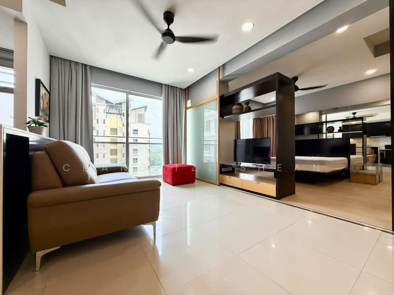 Service Residence for Rent at Verve Suites - Chang Tze Shean - Living Room - PropertyGuru.com.my