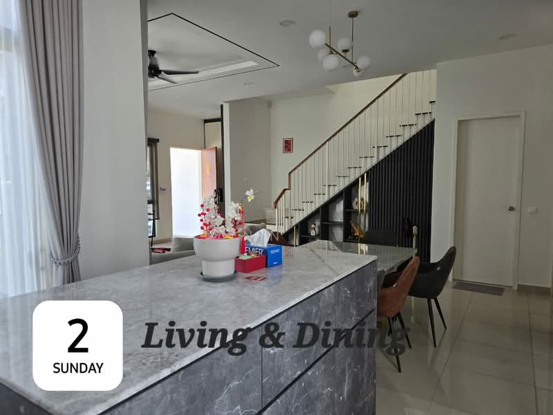 Semi-Detached House for Sale in Setia Alam (Selangor) - Ann . - Living Room - PropertyGuru.com.my