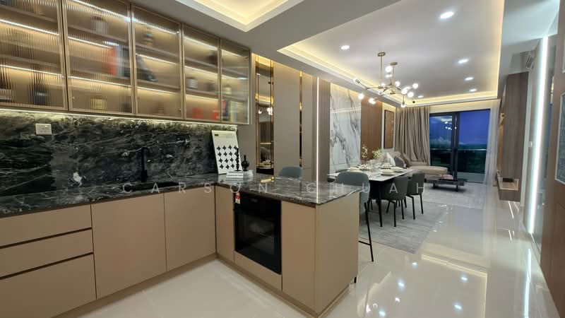 Service Residence for Sale at Pinnacle Bukit Gambier - Carson Chuah - Kitchen - PropertyGuru.com.my