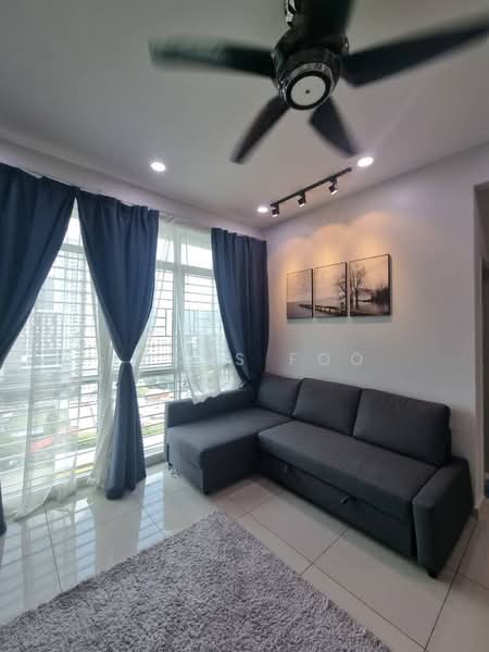 Servis Apartment untuk Disewa di Straits Garden Residence - Lucas Foo - Living Room - PropertyGuru.com.my