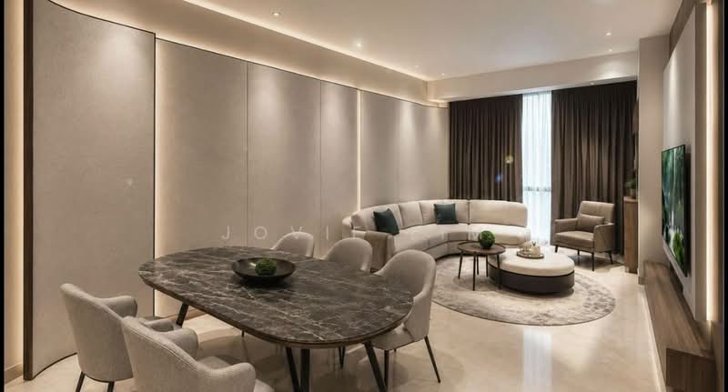 Kediaman Servis untuk Disewa di Pavilion Damansara Heights - Jovie Lim - Living Room - PropertyGuru.com.my