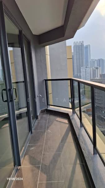 Service Residence for Sale at The Atrium - Eve Tay - Balcony - PropertyGuru.com.my