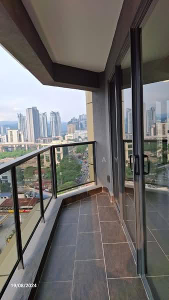 Service Residence for Sale at The Atrium - Eve Tay - Balcony - PropertyGuru.com.my