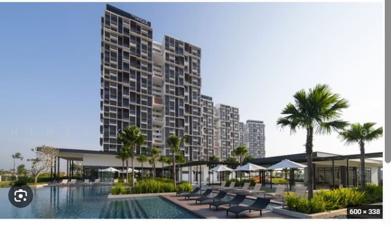 Service Residence for Sale at Duduk Se.Ruang @ Eco Sanctuary - Henry Kooi Kuan Xiang - Pool - PropertyGuru.com.my