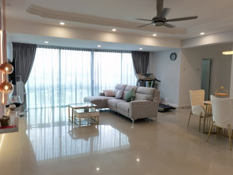 Condominium for Sale at The Uban Residence - Gladys Kock - Living Room - PropertyGuru.com.my