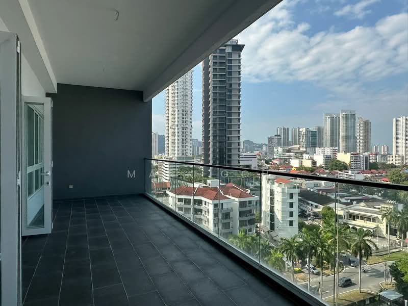 Kondominium untuk Disewa di Codrington Residence - Mark Goh - Balcony - PropertyGuru.com.my
