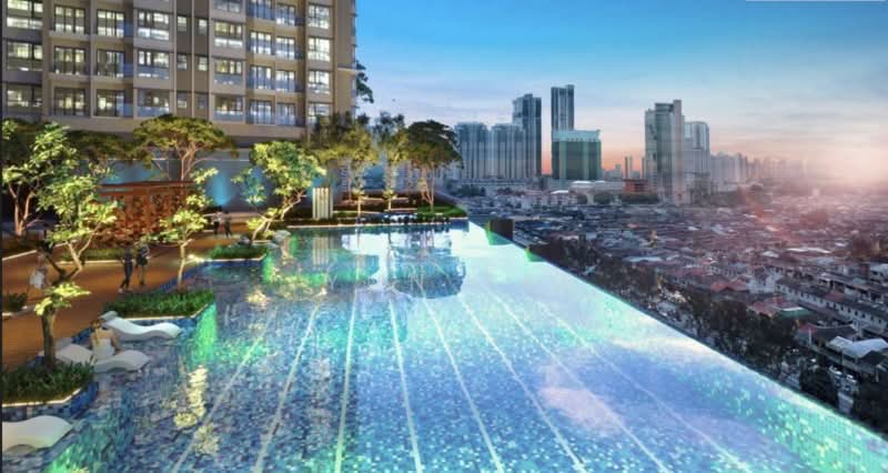 Kediaman Servis untuk Dijual di The Address @ Maxim Pelangi - Lynn Tee - Exterior - PropertyGuru.com.my