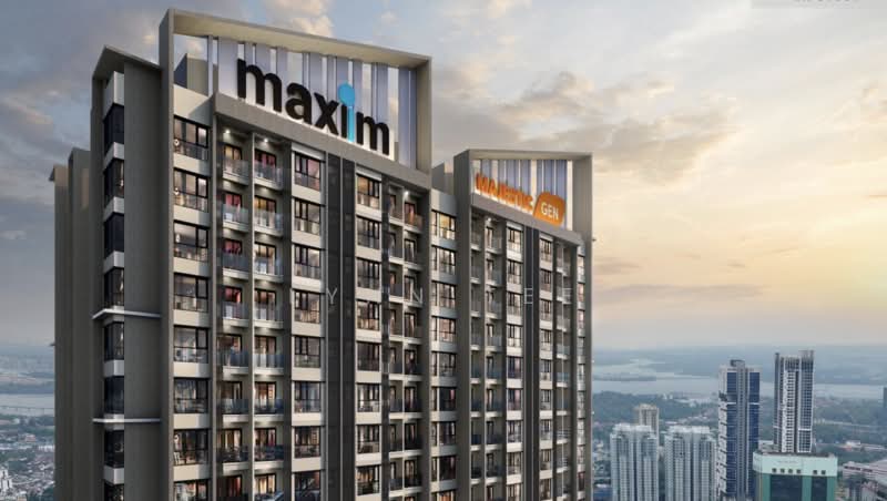 Kediaman Servis untuk Dijual di The Address @ Maxim Pelangi - Lynn Tee - Exterior - PropertyGuru.com.my