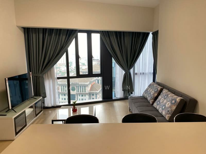 Service Residence for Rent at Star Residences Two - Paul Wong - Living Room - PropertyGuru.com.my