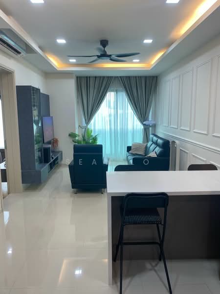Servis Apartment untuk Dijual di Residensi Solaris Parq - Sean Lo - Living Room - PropertyGuru.com.my