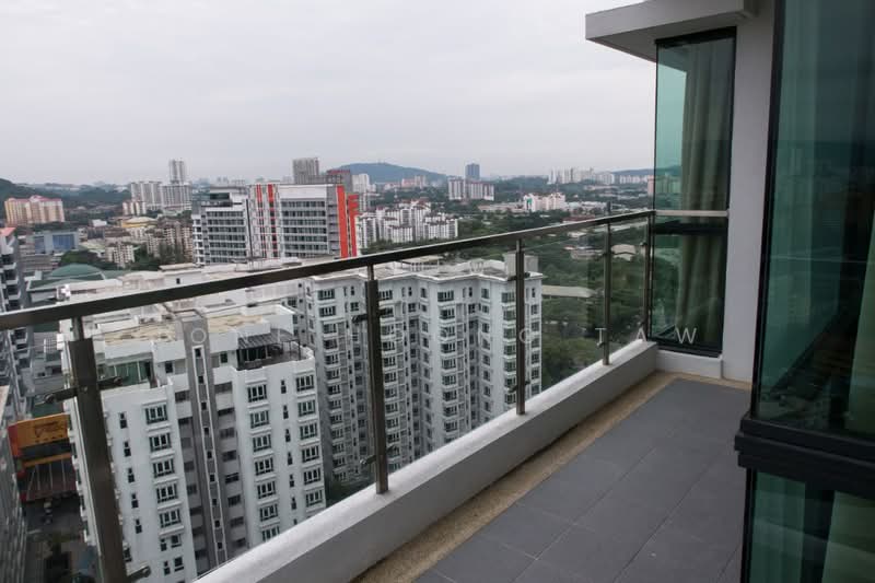 Service Residence for Sale at V Residence 2 @ Sunway Velocity - JONE HOONG TAW - Balcony - PropertyGuru.com.my