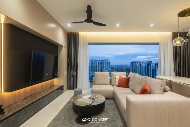 Servis Apartment untuk Dijual di Aricia Residences - Jordan Fong - Living Room - PropertyGuru.com.my