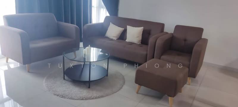 Kondominium untuk Disewa di Iskandar Residences - Tuxton Phiong - Living Room - PropertyGuru.com.my