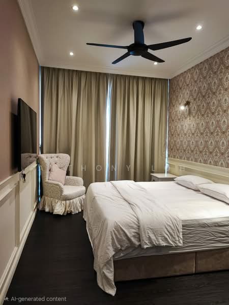 Condominium for Rent at Queens Residences Q2 @ Queens Waterfront - Anthony Loh - Bedroom 1 - PropertyGuru.com.my