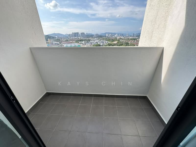 Service Residence for Rent at Residensi Bukit Tiara - Kays Chin - Balcony - PropertyGuru.com.my