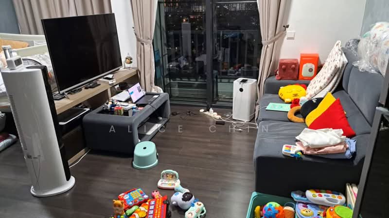 Service Residence for Sale at 28 Boulevard - Alice Chin - Living Room - PropertyGuru.com.my