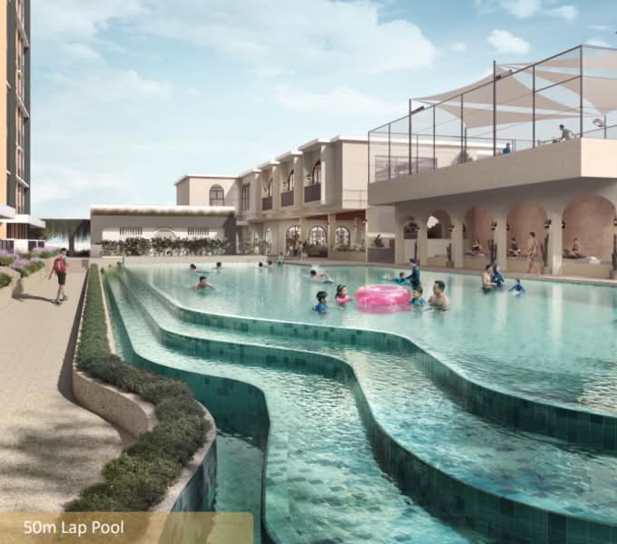 Kediaman Servis untuk Dijual di TAMU @ OSK MORI PARK - Shenty Tan - Pool - PropertyGuru.com.my