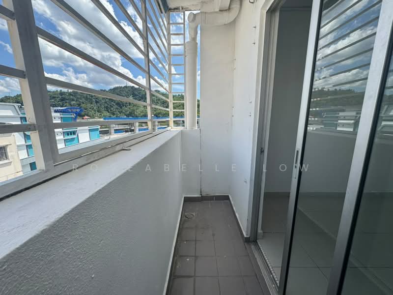 Apartment for Sale at Mandarina Court - Roseabelle Low - Balcony - PropertyGuru.com.my