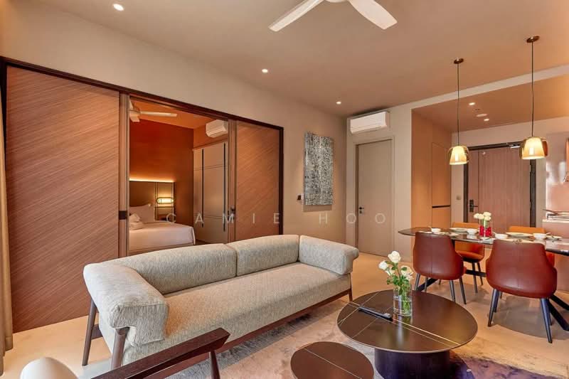 Servis Apartment untuk Dijual di Antara Genting Highlands - Camie Hoo - Living Room - PropertyGuru.com.my