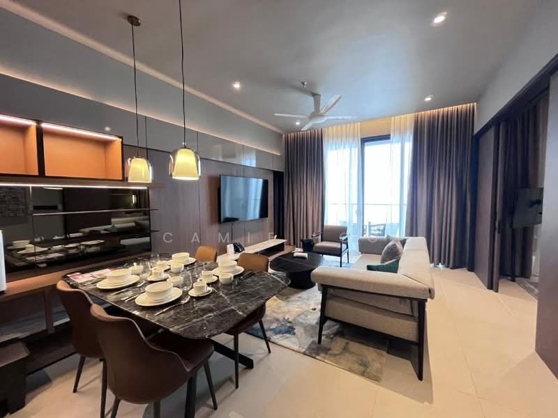 Servis Apartment untuk Dijual di Antara Genting Highlands - Camie Hoo - Living Room - PropertyGuru.com.my