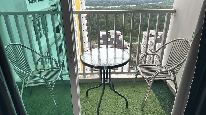 Service Residence for Rent at Twin Danga Residence - Brandon Chua - Balcony - PropertyGuru.com.my