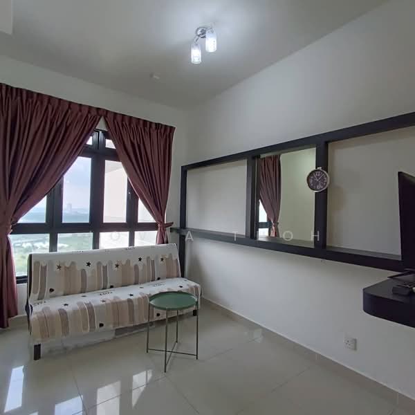 Servis Apartment untuk Disewa di Ramada Meridin - Jovia Thoh - Living Room - PropertyGuru.com.my